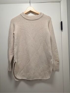 Tommy Hilfiger Cream Crewneck Sweater